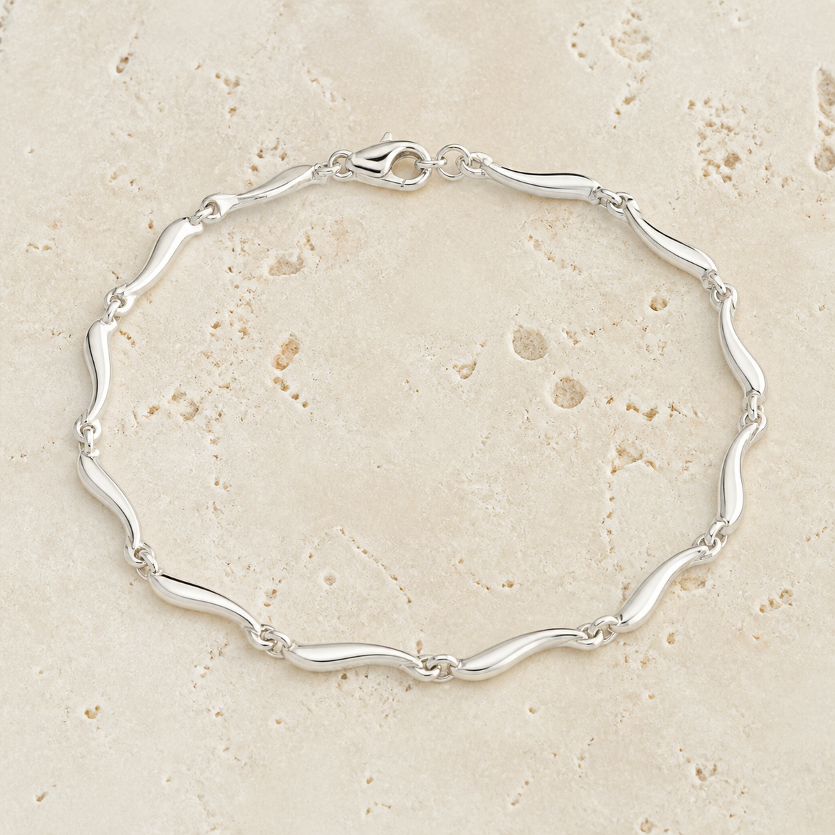 Minimal Sterling Silver Bracelet