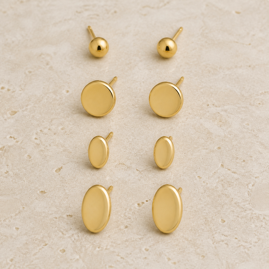 Eight-Piece Minimal Stud Set