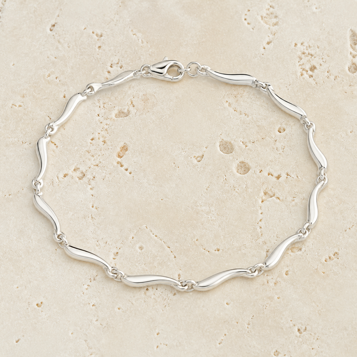 Minimal Sterling Silver Bracelet