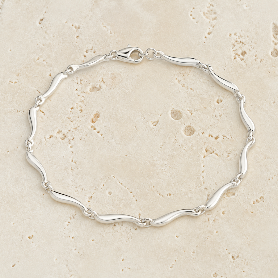 Minimal Sterling Silver Bracelet